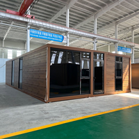 Maison modulaire préfabriquée, maison conteneur, modèle de maison avec cuisine et salle de bain modernes
