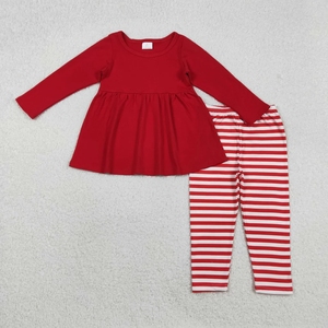 Conjunto de Ropa Casual de Dos Piezas sin Mangas para Niñas, Estampado Ecológico de Spandex/Poliéster, para Primavera/Verano, Día de San Valentín para Papá - Product Image 3