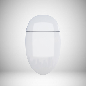 WC intelligent moderne VIVI V90, monobloc, avec chasse d'eau automatique, télécommande, siège chauffant allongé, bidet, évacuation en S - Product Image 3