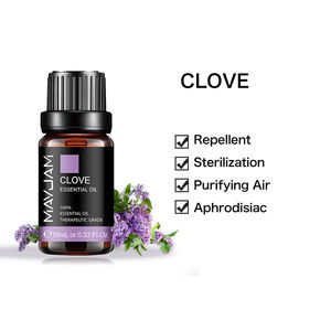 מותג פרטי OEM 100% תמצית צמח 10ML ציפורן חיוני שמן ארומה מפזר - Product Image 3