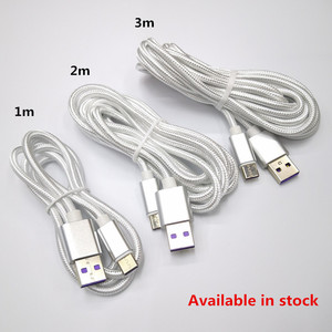 SYYTECH Nylon Type C Data Charging Cable for PS5 Xbox Series X <strong>Switch</strong> <strong>Pro</strong> <strong>Controller</strong> Charger 1m 2m 3m White Black - Product Image 3
