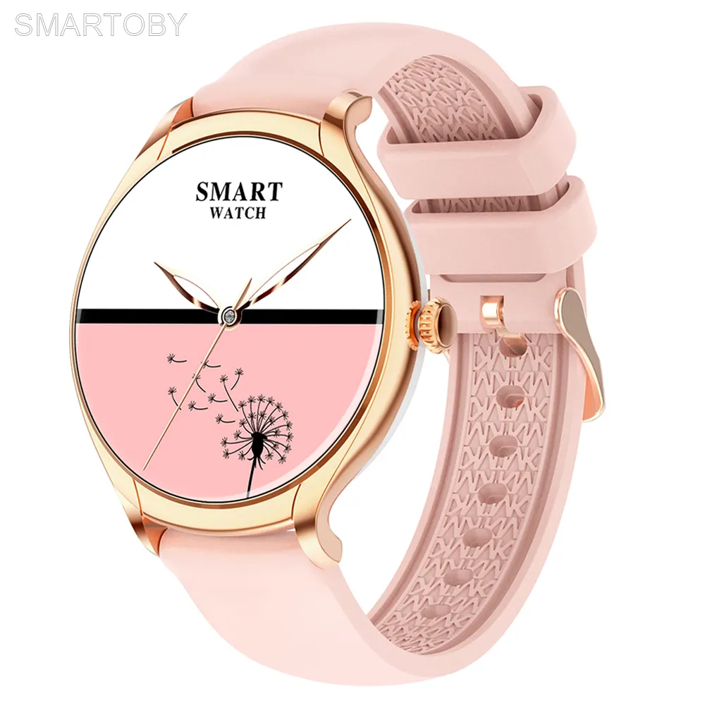 SMARTOBY Latest 360*360dpi Fitness 2023 Women Smart Watch Bracelet with Heart Rate Blood Oxygen Bluetooth Dial Call Smartwatch