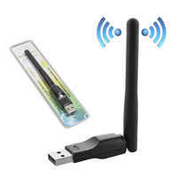 MT7601 Mini adaptateur USB WiFi 150Mbps carte réseau sans fil RTL8188 carte réseau récepteur Wi-Fi pour PC de bureau ordinateur portable 2.4GHz