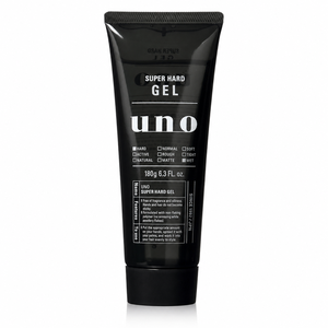 Gel coiffant sans rinçage Uno Super Hard Gel 180g, pour cheveux secs, tenue forte, nourrissant, hydratant, effet texturant, unisexe - Product Image 2