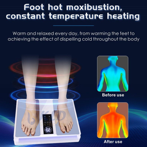 2025 Neue Fußfüße Magnetische Tera hertz ausrüstung Tragbare Beinfuß heizung SPA Schmerzt herapie Tera hertz Fuß <span class=keywords><strong>massage</strong></span> gerät - Product Image 6