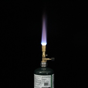 Torche au propane avec tuyau adaptateur pour le camping en plein air, outil manuel en métal - Product Image 1