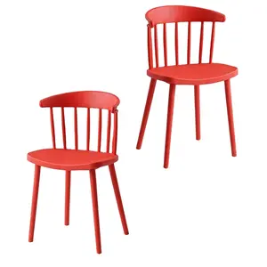 Meilleure vente en gros d'usine MINGHAO chaises d'ameublement scandinaves chaise design moderne chaises de salle à manger en plastique