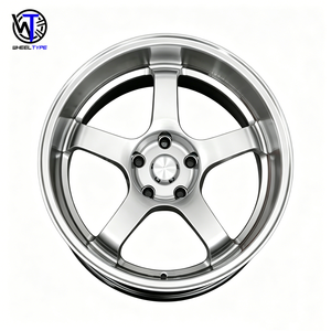 Cerchi in Lega di Alluminio da 15, 16, 17, 18 Pollici, <span class=keywords><strong>5</strong></span> Razze, 4x100, 5x100, 5x114.3, all'Ingrosso, JDM, con Canale Profondo, Flow Forming, per Auto da Corsa GT-<span class=keywords><strong>R</strong></span> - Product Image 2