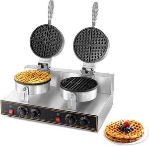 Nouvelle arrivée : Gaufrier électrique double belge / Machine à gaufres électrique antiadhésive - Product Image 1