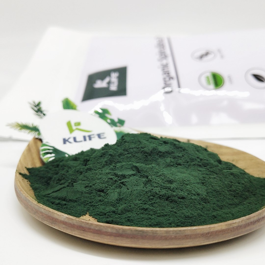 Натуральный Порошок спирулины, 100% чистый органический порошок спирулины
