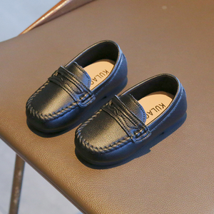 Scarpe Casual Primaverili e Autunnali per Bambini in Stile Britannico, Suola Morbida in Pelle PU, Nuove Scarpe Mocassino per Ragazzi e Ragazze - Product Image 1