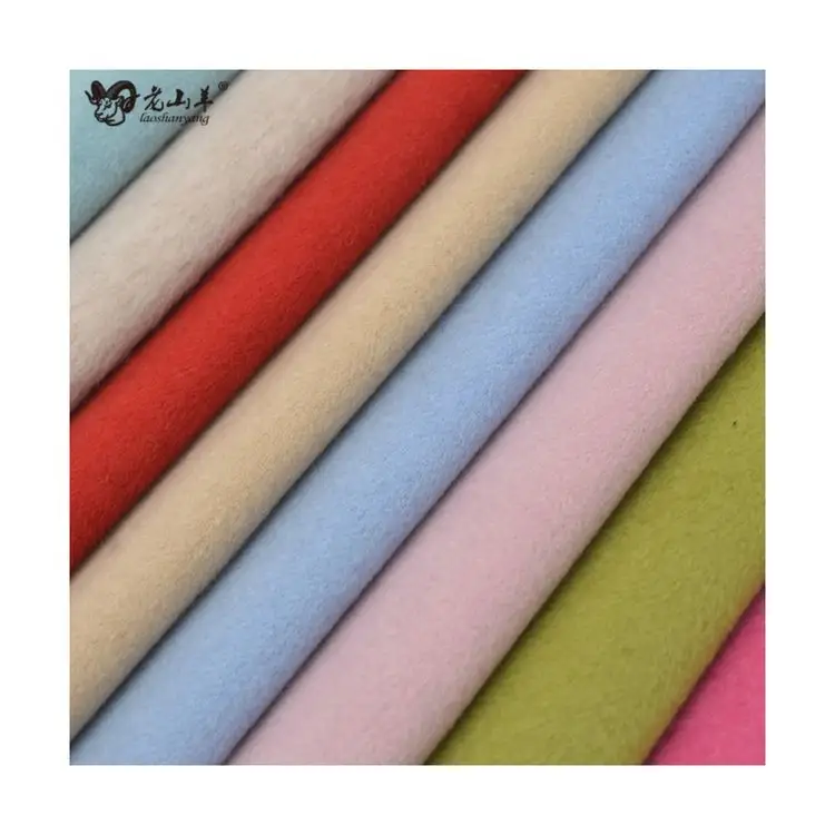 Bán Sỉ Thiết Kế Mới Tùy Chỉnh In Đan 100% Len Đôi Bên Lông Cừu Cashmere Áo Vải