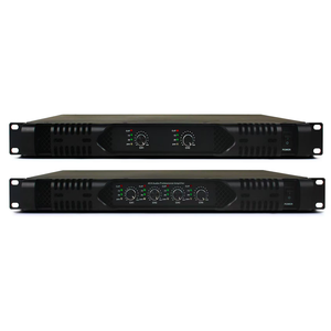 เครื่องขยายเสียงดิจิตอล 4*1300W 8Ω 1U กำลังขับ 4*2000W 4Ω ช่องสัญญาณ ระบบเสียงสเตอริโอซับวูฟเฟอร์ เครื่องขยายเสียงระดับมืออาชีพ คลาส D - Product Image 5