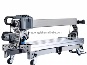 Machine de découpe de pierre électrique automatique avec scie à carreaux à jet d'eau, réglable pour couper sous différents angles, coupeuse de marbre - Product Image 6