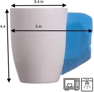 Tasse d'escalade en céramique Tasse d'escalade avec pincement Tasse d'escalade en porcelaine de qualité supérieure personnalisée colorée créative minimaliste - Product Image 2
