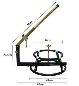 Soporte Portátil para Cambio de Llantas de Motocicleta con Destalonador para Rines de 16''-21" - Product Image 3