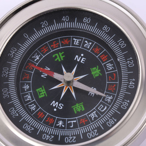 Stainless Steel Compass 75mm Handheld Outdoor Adventure Camping Navigation Tool - Product Image 3