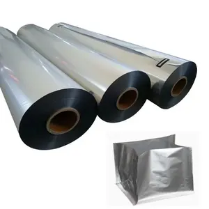 Bolsa de embalaje cosmético de papel de aluminio con cara de plástico para bolsa de embalaje de papel de aluminio de tubo