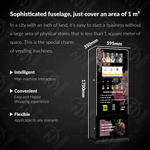 Distributeur automatique intelligent ZXVENDING à 5 boutons avec lecteur de carte de crédit, écran tactile, pulvérisation de parfum, SDK personnalisable, parfums - Product Image 3