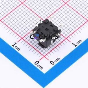 K6-6151S02 Tactile Switch SMD Switch Single Pole Single Throw 1.6N Vertical Mount 7.2mm - Product Image 2