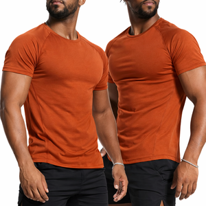 T-shirt de compression sublimé OEM pour hommes, t-shirt de sport respirant, ajusté, musculaire, course à pied, extensible, personnalisé, séchage rapide - Product Image 2