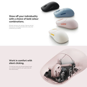 Original para <span class=keywords><strong>Xiaomi</strong></span> Wireless <span class=keywords><strong>Mouse</strong></span> 3 Color Dual 2,4 GHz y modos Bluetooth Agarre cómodo y clic silencioso para la Oficina - Product Image 3
