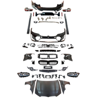Kit Konversi Facelift untuk BMW Seri 3 F30 F35 2012-2018 ke G20 G28 LCI Sport PP Bodykit Bumper Kap Mesin Fender Lampu Depan Lampu Belakang