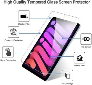 Protector de Pantalla de Vidrio Templado para iPad 9, 10.2, 11 Pro, 10.9, 9.ª Generación, 9.7, Air 5, 2022, 12.9 - Product Image 3