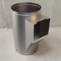 Système de rampe à déchets pour appartements résidentiels, en acier inoxydable SS304, avec porte d'entrée 18x18 pouces