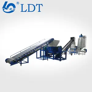 Waste tire recycling machine / car tire crusher / car tire shredder crusher rubber recycling lines tire shredder prices for sale