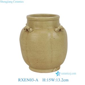 RXEN01-A Vintage de la <span class=keywords><strong>dynastie</strong></span> Song Glaçure céladon grisâtre Vase Zun décoré à trois moutons - Product Image 5