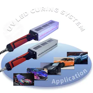 Handheld UV LED Curing Machine Portable LED Light Car Paint Curing Lamp gun for UV Adhesives Curing