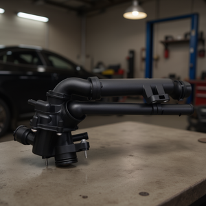 Ensemble de thermostat de liquide de refroidissement du moteur Infiniti Q50 D0100HPCVTU Neuf pour les modèles 4 portes - Product Image 2