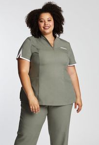 Benutzer definierte Spa Sauna Frauen Arbeits kleidung Fußbad <span class=keywords><strong>Massage</strong></span> Techniker Uniformen Weibliche Kosmetikerinnen Beauty Salon <span class=keywords><strong>Uniform</strong></span> Tops - Product Image 3