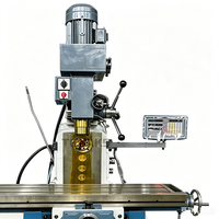 Machine de perçage et de fraisage automatique multifonction ZX6350, universelle verticale/horizontale, avec fonctions de perçage et de taraudage combinées