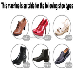 Máquina prensadora de sujeción de suela de talón de zapato de goma hidráulica universal automática - Product Image 6