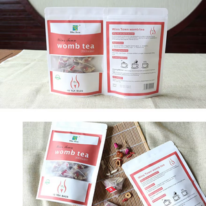 Tè alle Erbe Biologico Aromatizzato <span class=keywords><strong>per</strong></span> la Fertilità, Detox Uterino, Equilibrio Ormonale e Benessere Femminile in Bustina - Product Image 1