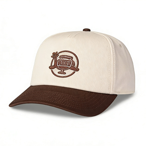 Casquette trucker classique bicolore à 5 panneaux, brodée, réglable, légère, avec fermeture snapback, pour les voyages décontractés et l'usage quotidien - Product Image 2