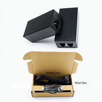 Injecteur PoE Gigabit 24V 0.5A, alimentation Ethernet pour AP sans fil, caméra IP, pont de connexion
