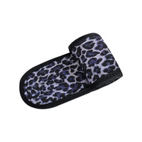Bandeau personnalisé en fibre de bambou et coton pur gaufré avec fermeture Velcro pour le lavage du visage et l'exercice physique des femmes.