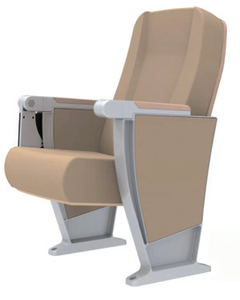 Asientos de auditorio de tamaño estándar, asientos de teatro usados, muebles, sillas de teatro, cubierta de tela, sillas de cine, silla de Iglesia, sofá de cine - Product Image 4