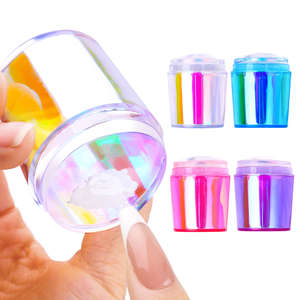 <span class=keywords><strong>Tampon</strong></span> magique <span class=keywords><strong>pour</strong></span> ongles de couleur avec gelée de strass, <span class=keywords><strong>tampon</strong></span> en Silicone <span class=keywords><strong>pour</strong></span> Kits de <span class=keywords><strong>manucure</strong></span> français, estampage d'art d'ongle - Product Image 1