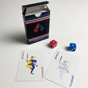 Muestra Gratuita, Diseño Personalizado con su Logotipo, Baraja de Cartas de Póker para Adultos con Imágenes de Dados, en Venta - Product Image 3