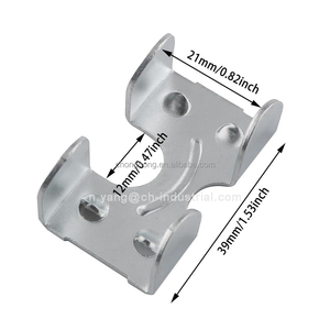 Raccords <span class=keywords><strong>de</strong></span> <span class=keywords><strong>fixation</strong></span> <span class=keywords><strong>de</strong></span> pince <span class=keywords><strong>de</strong></span> corde robustes boucles à dégagement rapide pinces à double corde plaquées zinc Clips métalliques personnalisés pour corde - Product Image 2