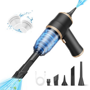 مكنسة كهربائية محمولة قوية لاسلكية للنفخ والشفط عالية القدرة متعددة الوظائف للسيارة والكمبيوتر المحمول - Product Image 1