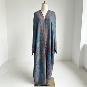 Abaya Loriya Nuovo <span class=keywords><strong>Abbigliamento</strong></span> Islamico, Vestiti da <span class=keywords><strong>Donna</strong></span> di Lusso in Stile Dubai, Abaya Modesta, Abito Musulmano da <span class=keywords><strong>Donna</strong></span>, Abaya in Pashmina con Hijab - Product Image 2