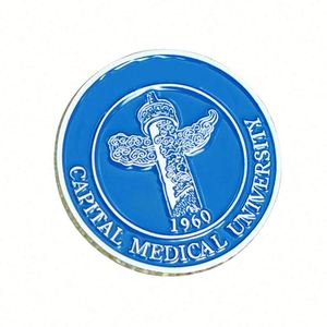 Cabeza de León Personalizada para Insignia Metálica Bañada en Oro con Esmalte Suave/Duro, Colores Personalizados para Clubes de Servicio y Organizaciones Sin Fines de Ganancia - Product Image 5