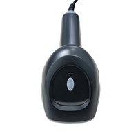 Escáneres 2D Dyscan DS6100C PDF417 Data Matrix, Lector de Códigos QR USB de 1 Millón de Píxeles, Escáner de Códigos de Barras con Cable para Punto de Venta