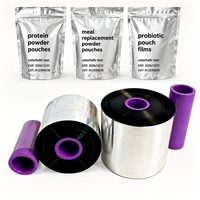 Ruban de codage à la cire résineuse flexible vert à excellente adhérence 40mm*600m pour le codage des sachets supplémentaires Videojet 6330