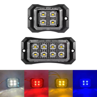 Feux LED de remorque, feux latéraux de marquage pour camion, lampe 4/8 LED, voiture, fourgon, pick-up, camion, grille, feux de signalisation latéraux d'avertissement
